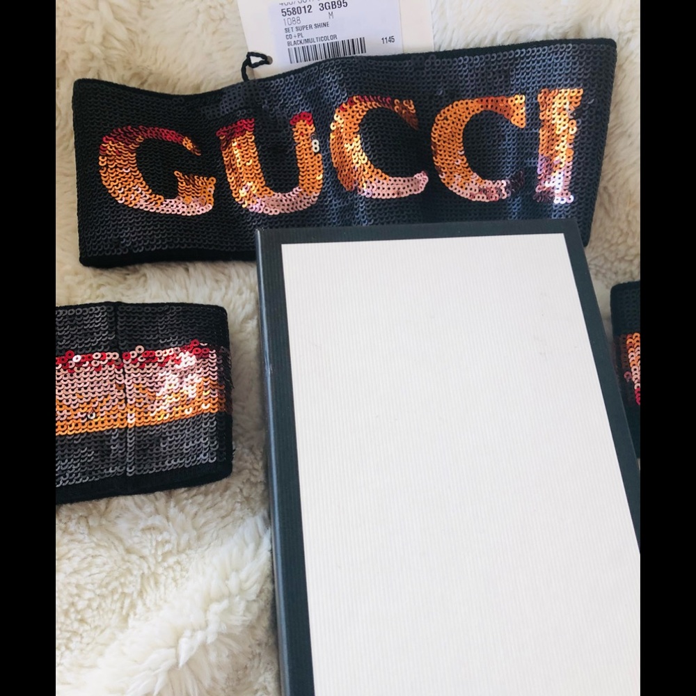 Gucci head and wrist cuffs NWT
